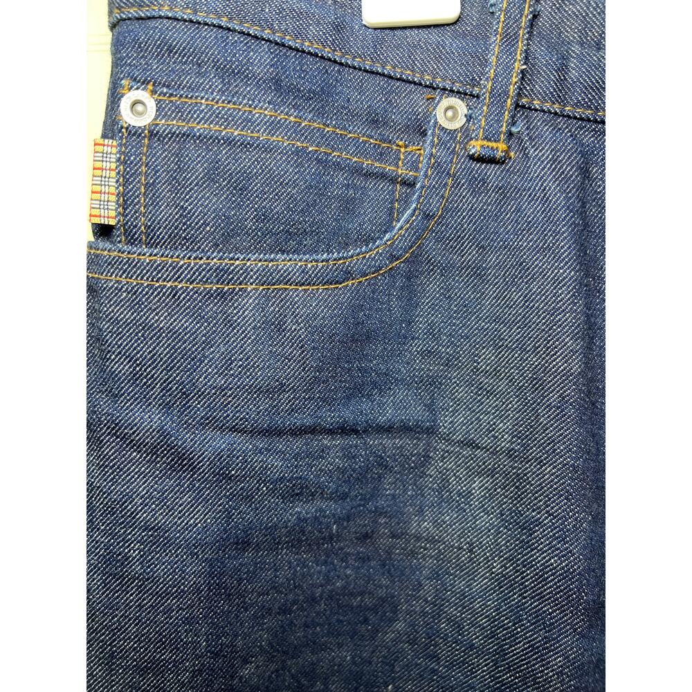 Burberry Women's Nova Check Denim Jeans Roll Cuff EU 40 - Picture 5 of 14